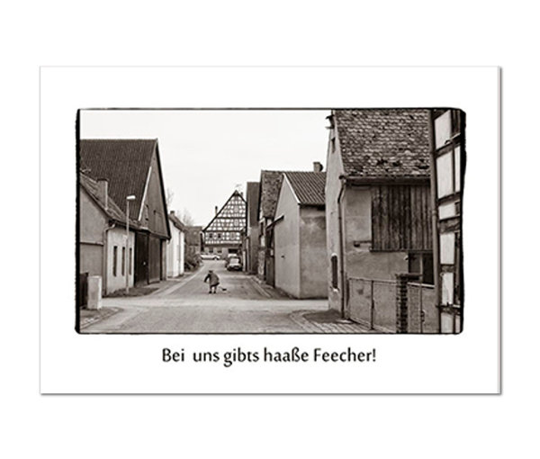 Postkarte / Feecher