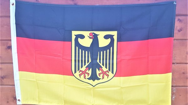 Deutschlandfahne mit Wappen 60x90cm